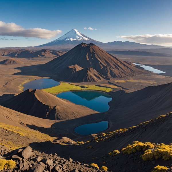Quelles croisières offrent des randonnées pour découvrir les volcans éteints au Chili?