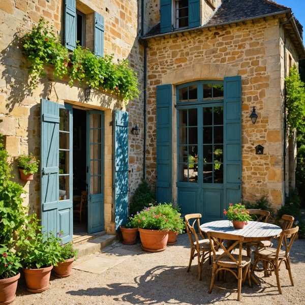 Quels sont les critères pour une location de vacances en Dordogne avec des ateliers de peinture et des visites de châteaux?