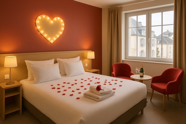 Trouvez le love room idéal pour votre séjour à Vannes